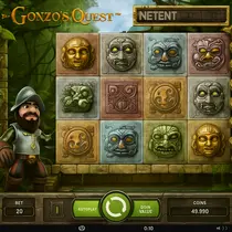 SlotMonster - Gonzo's Quest Spilleautomat - NetEnt Klassiker
