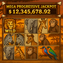 SlotMonster - Mega Moolah Slot Game - Progressive Jackpot