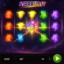 SlotMonster - Starburst Slot Game - NetEnt Classic